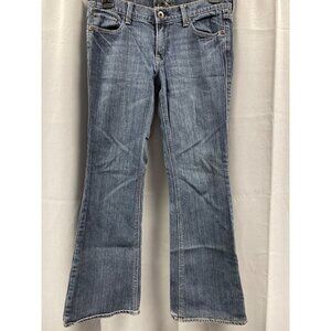 Ny & C Platinum Women's Blue Jeans Flare Stretch Size 8 SKU 5153
